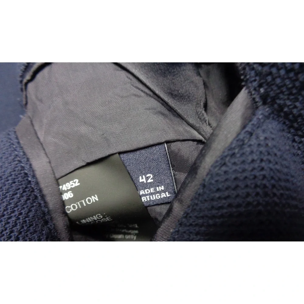 Wills Rosedale Blazer Mens 42R Blue Unstructured Surgeon Cuff Huckberry